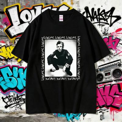 2025 Summer Rocker Yungblud Lowlife Album Men Women Fashion Rock Vintage Short Sleeve O-collar 100% Pure Cotton Printed T-shirt