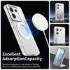 For Xiaomi Poco X6 5G/Note 13 Pro 5G Case Compatible with MagSafe PC+TPU+PET Anti-Drop Phone Cover