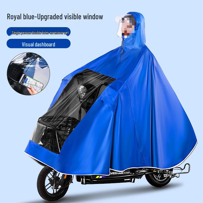Thickened Waterproof Poncho for Electric Cars & Motorcycles