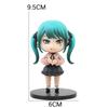 6Pcs Q Version Hatsune Miku Anime Action Figurine  Pvc Model Collection Dolls Desktop Decoration Kids Toys Birthday Gifts