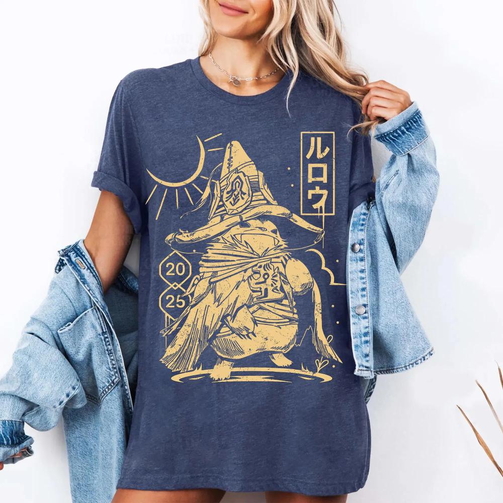 Monster Hunter Wilds Shirt Palico Tee Rove Wudwud MH Rise MH World 90s Vintage Gamer Gift Felyne Shirt Unisex Women AllSeason
