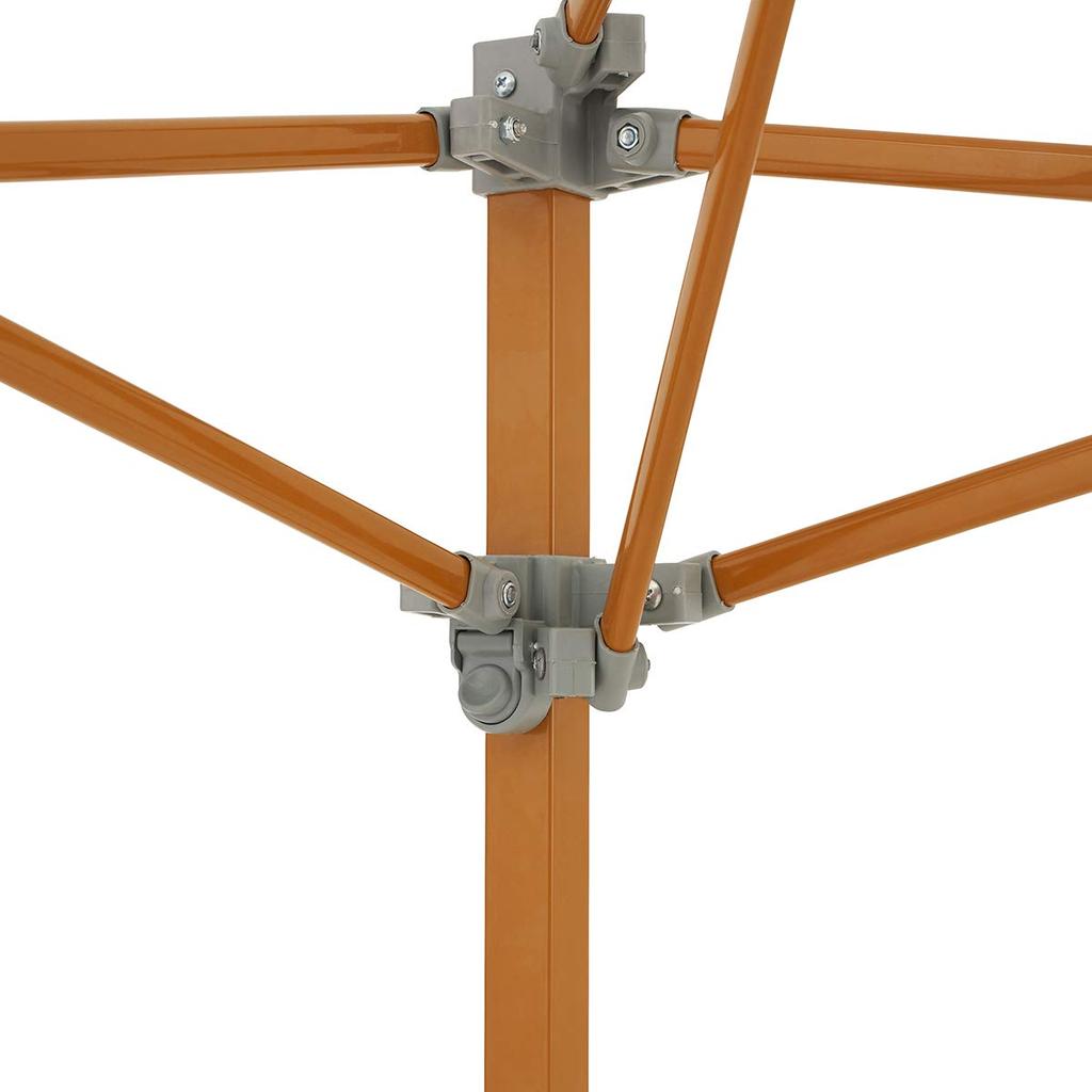 Set Tarp LOGOS Solar Block Q 270 71661031 Alb 270 x 270 x rată sau mai mult Cort Tarp de Familie 230/215/151cm UV-CUT 99%