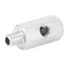 Universeller 1/8in BSPT T-Stück Öl Drucksensor NPT Adapter für Turbo Zuleitung Manometer