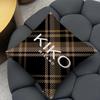 kiko Cushion Cover 2-in-1 Reversible Plush Pillow Cover | Car/Sofa/Bed | Perfect Gift