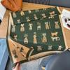 Winter Cashmere Scarf Women Luxury Cat Print Female Shawl Wrap Scarves Lady Thick Warm Blanket Gift Echarpe Pashmina