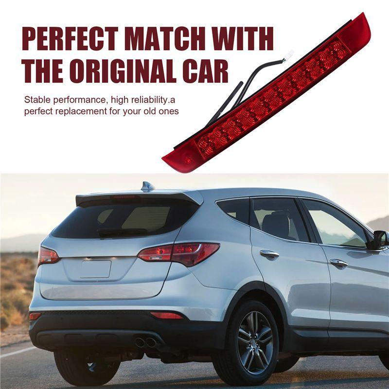 Strange For Santa Fe 2013-2018 Rear Brake Light High Mounted Stop Lamp Part Number: 92700-A1000, 92700-2W000