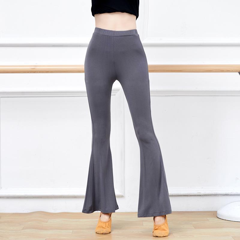 Women's Etiquette Training Pants: Wide-Leg Modern Dance and Kung Fu Costume