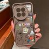 Case For OnePlus 13 12 Cute Cartoon Landmark Label Patterned Shockproof Silicone Soft Cover Fundas For OnePlus 13T 13R 12R 11R