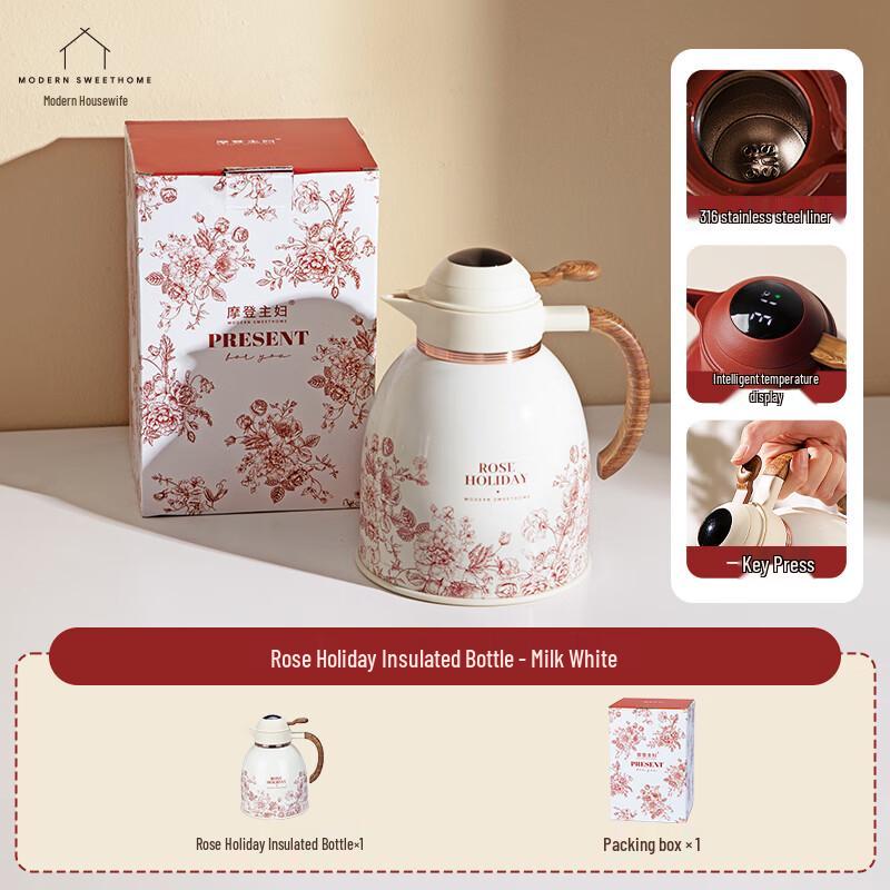 Современная домохозяйка Роза Праздничный Термочайник