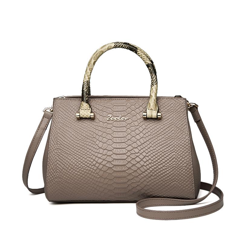 Cow leather bag for women animal skin pattern shoulder Messenger Bag exquisite bag in stock now