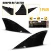 Smoked Lens Rear L&R Bumper 2PCS Reflector for 2014- IS250 Lexus IS200t IS-F