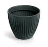 Latia Round Flowerpot - Anthracite - Pp-Tlr30-466
