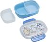 OSK Chiikawa Lunch Box inner with two 145ml inner Made in Antibacterial Blue (with lid), 360ml, lids, Japan, PCR-7