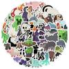 50 Minecraft Games Graffiti Stickers Water Cup Mobile Phone Waterproof Decorative Stickers Creative Pixel Style Stickers