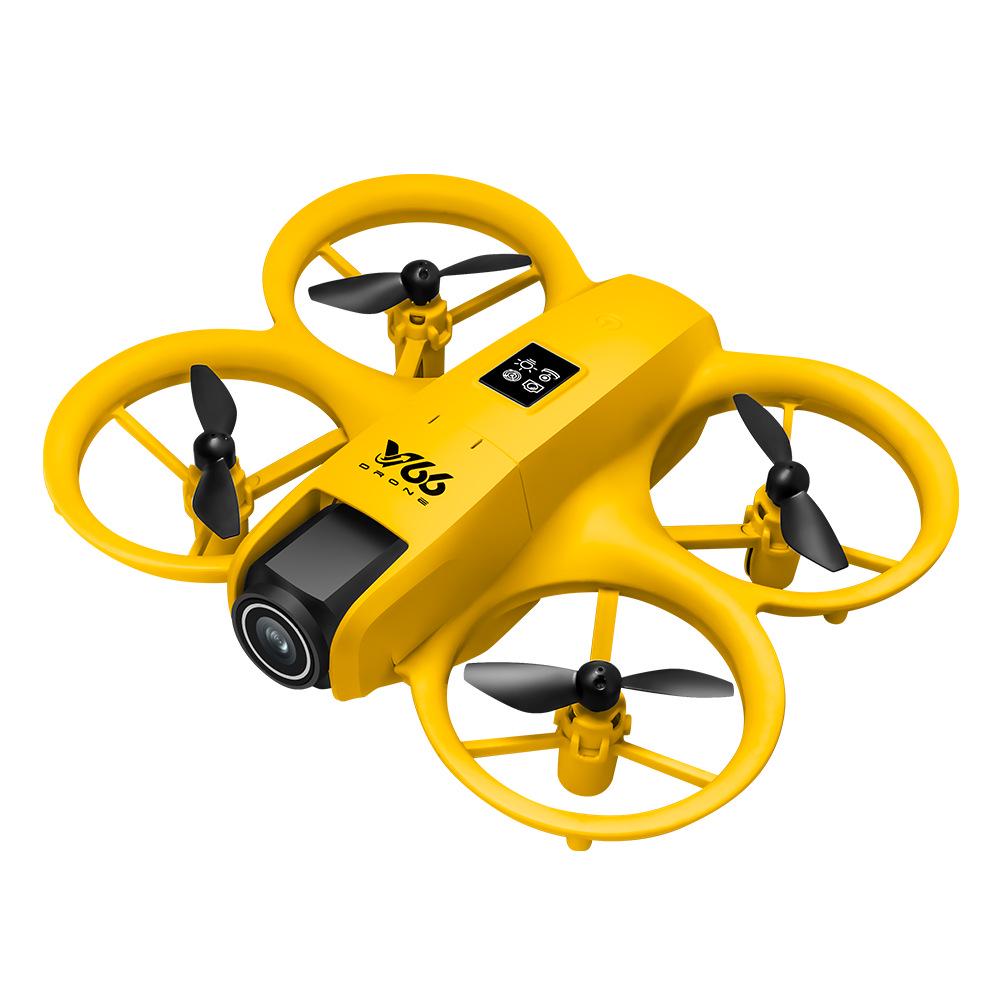 V66 Optical Flow Drone: HD Aerial Photography, Obstacle Avoidance, Four-Axis Remote Control Toy Aircraft