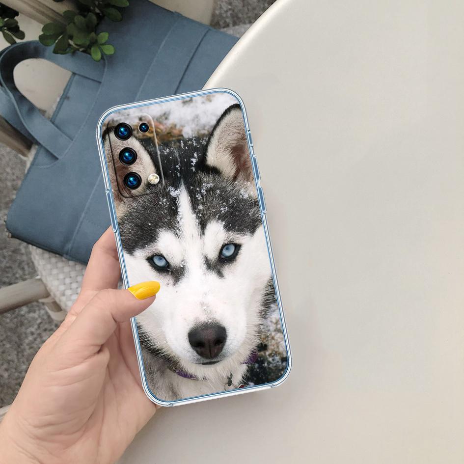 

LO53 Husky Puppy Dog Phone Case for LG K22 K30 K40 K40S K41 K42 K50 K50S K51 K51S K52 K61 K62 K71 K92 Q60 Q61 V40 V50 V60 LG K40S