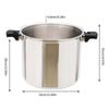 Autocuiseur Grande Capacité 22L Épaissi Antidéflagrant Pot de Cuisson Polyvalent pour Cuisine Domestique