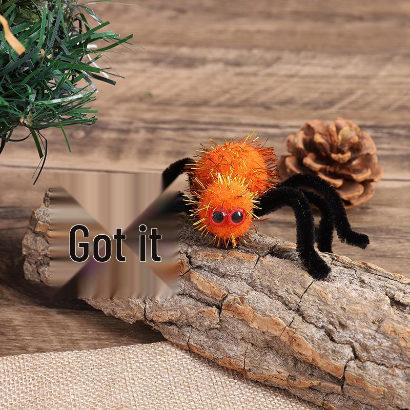 Funny Halloween Spider Hair Clip for Kids & Adults - Party Decoration Accessory