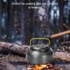 DS308 Portable Outdoor Nested Cookware and Tea Kettle Set for Camping