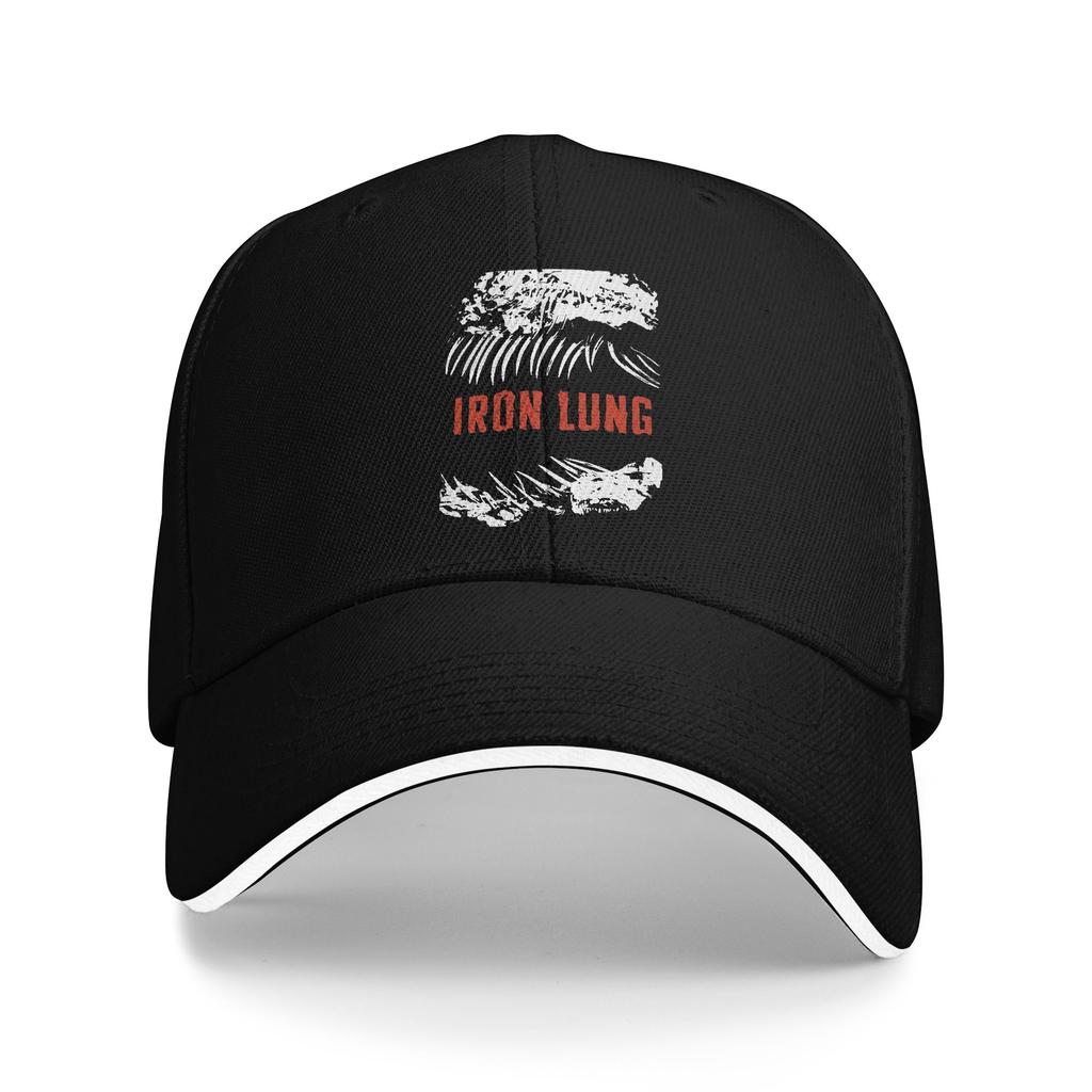 Blood Ocean Iron Lung Horror Film Baseball Cap Fashion Sandwich Cap Men Women Adjustable Dad Hat Travel Gift