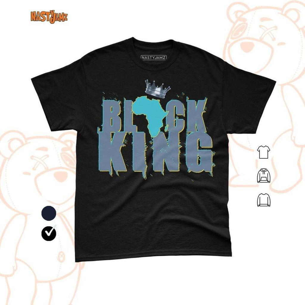 11s Gamma Blue Shirt and kids tshirt to MATCH Black King Crown Sneakerhead Streetwear Graphic Tee, Blue Black Unisex Aesthetic Shirt and kids tshirt