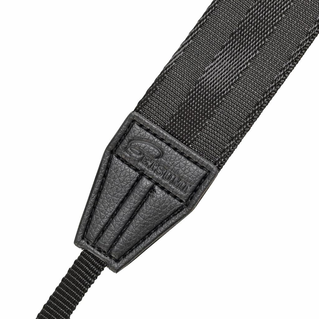 Camera Strap SLR Glide Shoulder Strap for SLR Camera Neck Hanging Diagonal Hanging Adjustable Length Black [ETSUMI] VE-2514