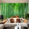 3d Wallpaper Green Bamboo Path Nature Scenery Wall Murals Living Room Restaurant Backdrop Fresco Home Decor