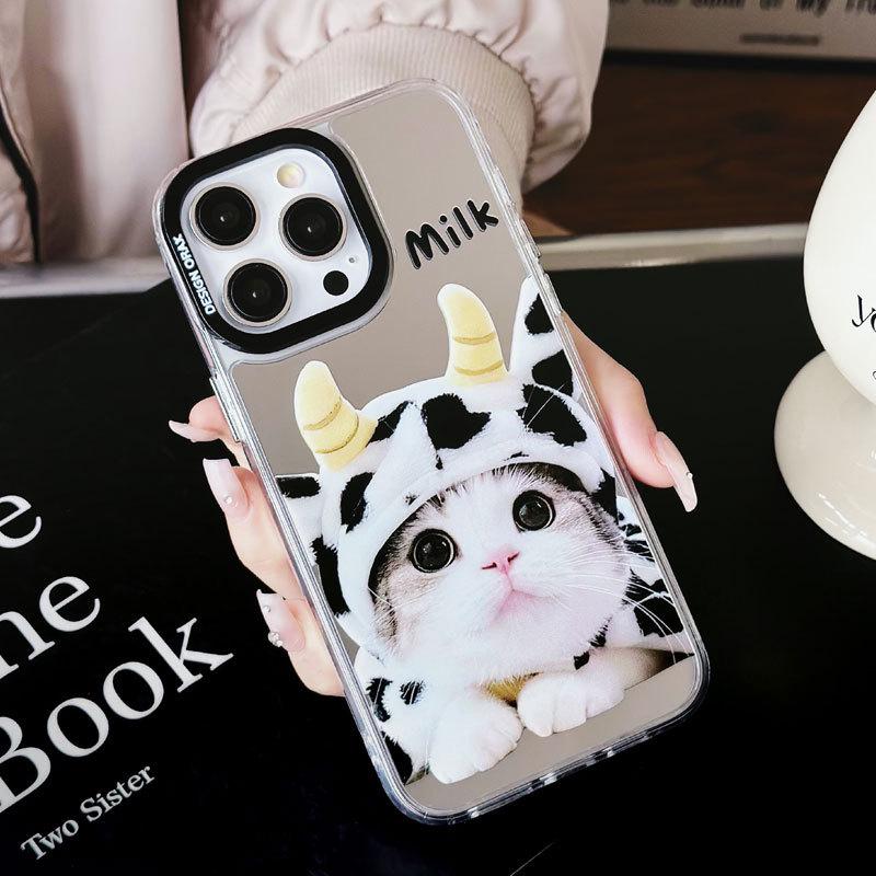 Zhitai 3-in-1 Mirror Case for iPhone 12/13 Pro/14/15 Pro & Apple 16