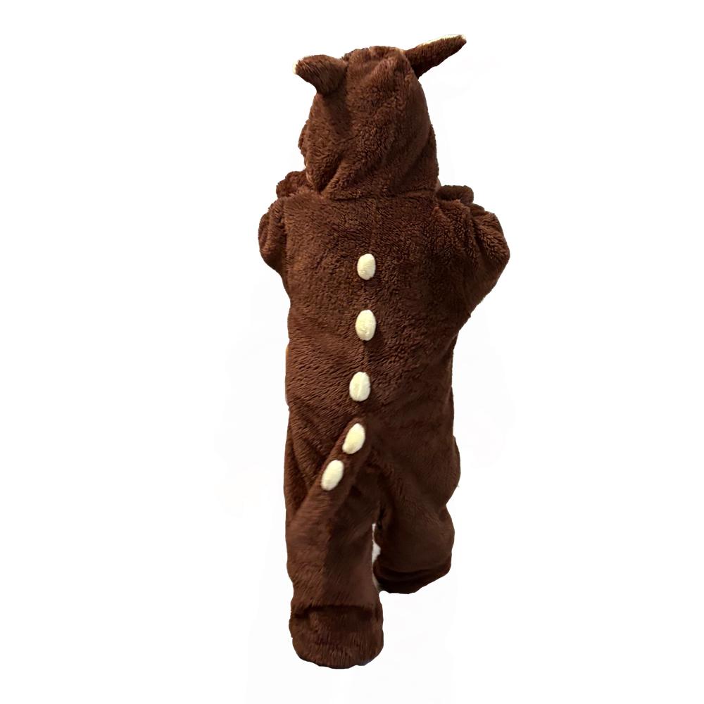 Labubu Baby Kigurumi Plyšové Kreslené Pyžamo Onesie Pre Deti Jednodielne Pyžamo Celotelový Oblek Halloweensky Cosplay Kostým Vianočný Novoročný Darček