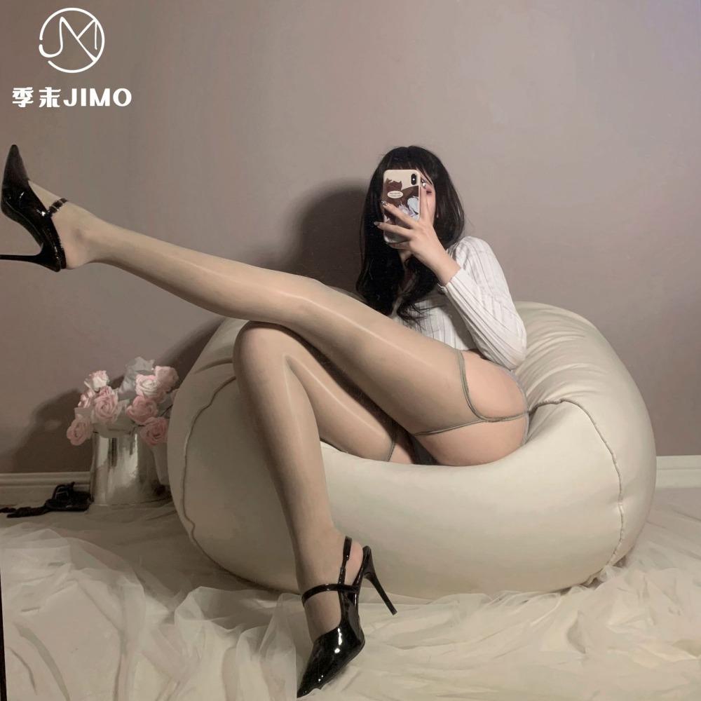 Lace Suspender Horse Oil Royal Sister Suspender High Tube Socks Sexy Pure Desire One-piece Lace Suspender Stockings Sex Woman