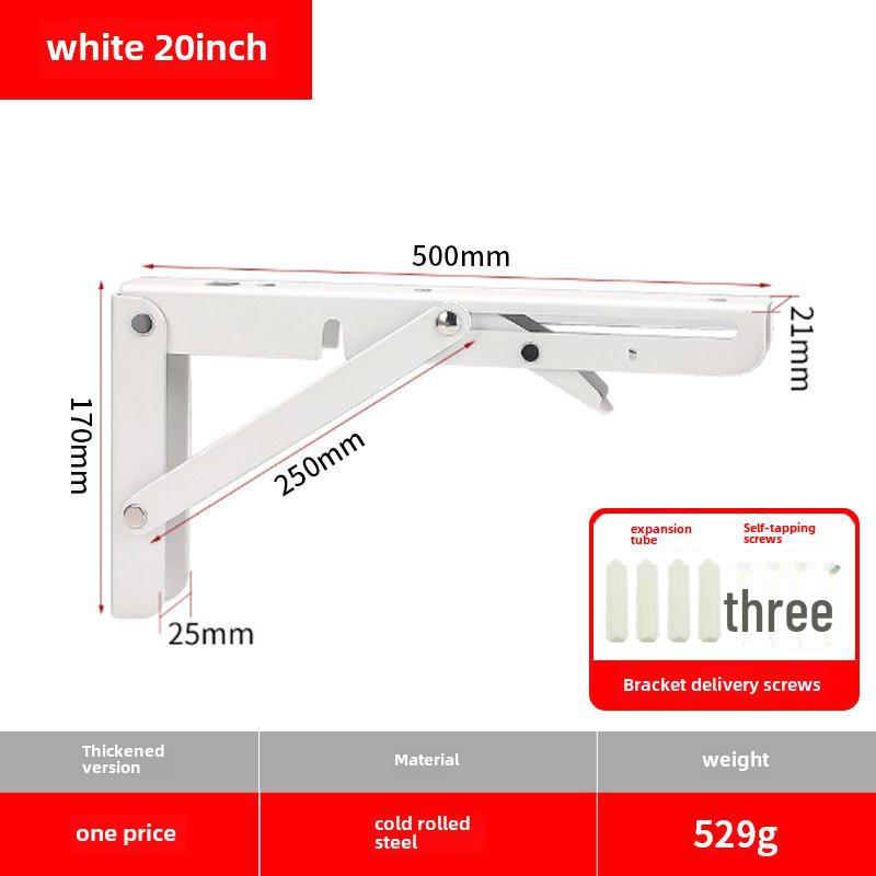 Suport de perete pliabil din oțel inoxidabil