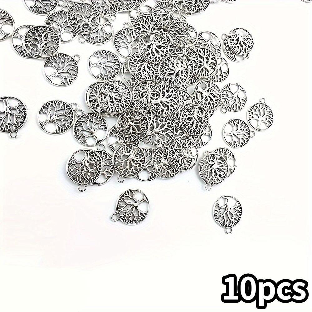 

5/10/20 шт. Древо жизни Талисман Изготовление ювелирных изделий Талисман Смешанный Гладкий Металл Талисман Подвеска DIY Ожерелье Браслет Изготовление ювелирных изделий 10pcs