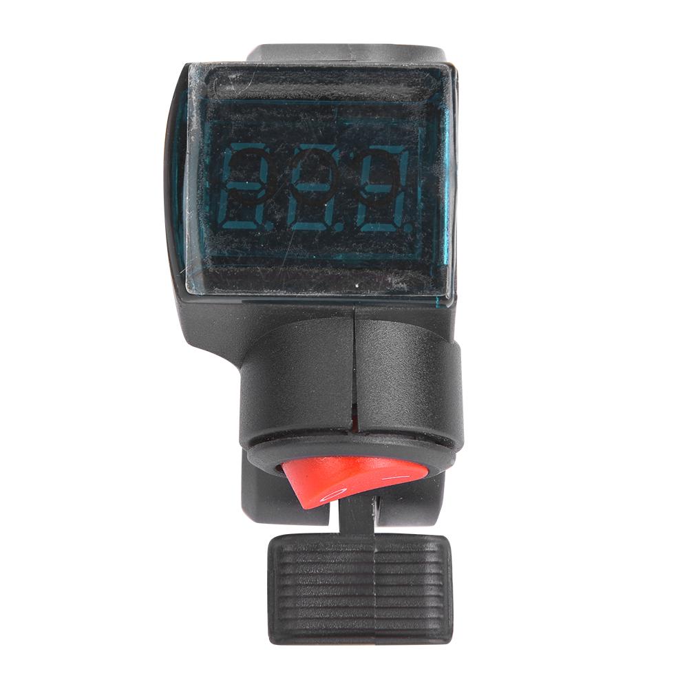 E Bike Thumb Throttle LCD Digital Battery Voltage Display Switch