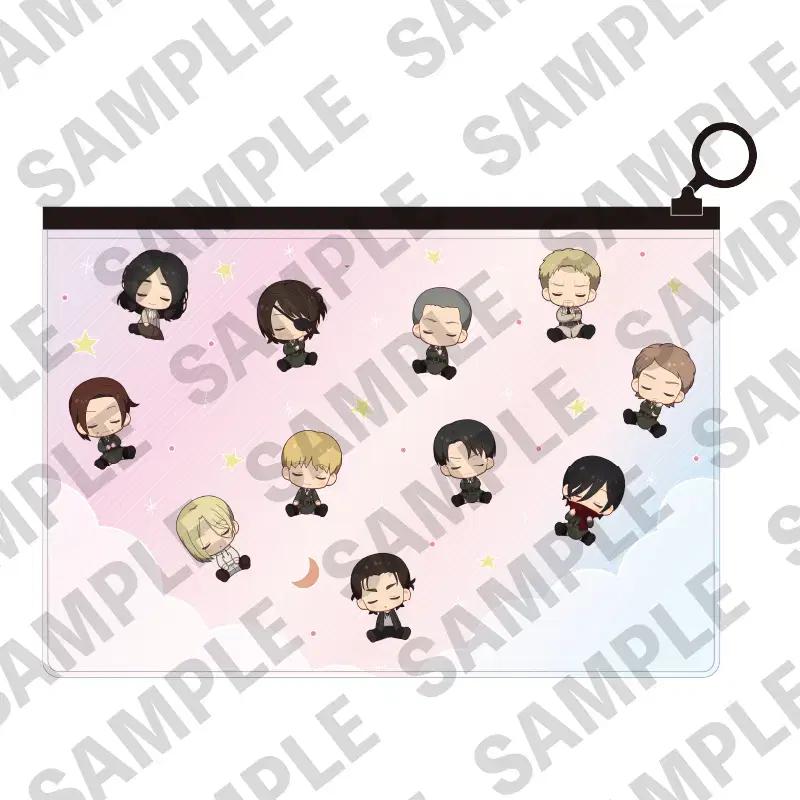Good Night, Attack On Titan Investigators Flat Case