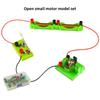 Metal and Plastic D C Motor for School Physics Laboratory Easy Assembly Design for Electromagnetism Teaching Activity