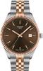 [Tissot] TISSOT Ballade 40mm T1564102229101 Men's Watch, Brown Dial