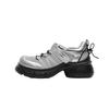Masoism 2025 summer new fashion versatile single shoes mesh breathable casual shoes heightening platform shoes women