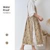 Korean Style Adjustable Cotton Waterproof Printed Apron with Pocket