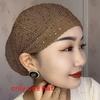 Elastic Beanie Hat For Women Summer Winter Breathable Mesh Fashion Knit Cap