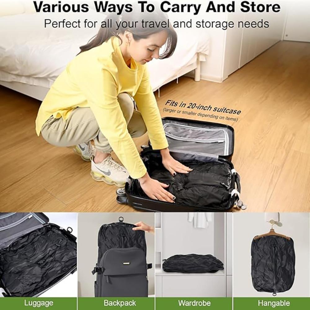 New Reusable Vacuum Bags for Travel Dustproof Waterproof Vacuum Compression Bag Space Saver Luggage Vacuum Storage Bag Suitcase