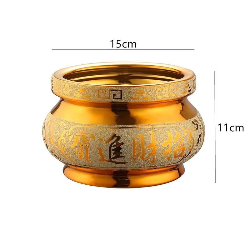 Keramika na kadidlo Buddhy, ozdoby na kadidlo, domácí dekorace Feng Shui, tradiční buddhistické potřeby, doplňky pro uctívání