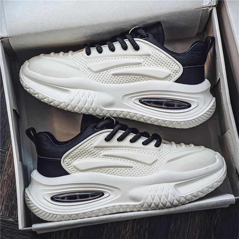 

Модные мужские кроссовки, мокасины, спортивная обувь для отдыха и отдыха на платформе, мягкие и удобные мужские кроссовки, нескользящие, износостойкие, новые 39