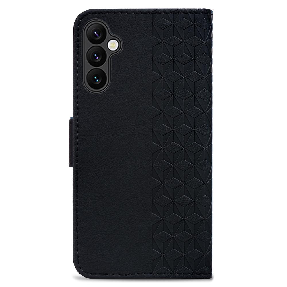 Phone Case For Samsung Galaxy A16 4G/5G/A26 5G/A17,Rhombus Pattern Leather Wallet Cover with Wrist Strap