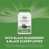 Nature's Way Black Elderberry 1150mg Veggie Capsules, 100 Counts