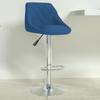 Day and Night - Day and Night Blue Velvet Kitchen Stool