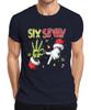 Six Seven Grinch Italian Brain Red 6 7 Hand Sign Christmas Meme Unisexs Tshirt