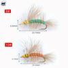 5pcs/Combo Stonefly Stimulator Deer Hair Lure Flies Kit Realistic Dry Fly Sharp Hook for River Stream Fly Fishing Tenkara Tackle
