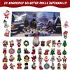24 Holiday Gnome Countdown Calendars, Countdown Holiday Party Toys