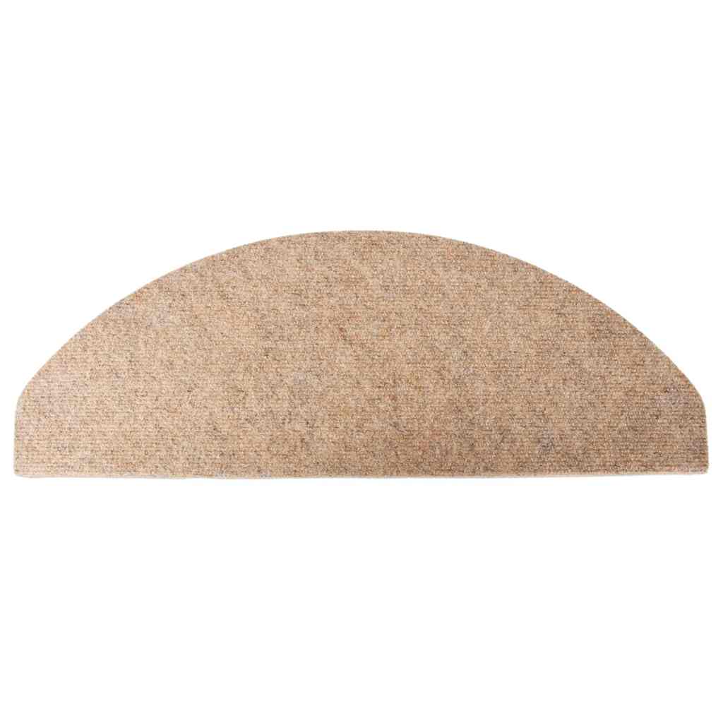 Vidaxl Samoprzylepne Nakładki Na Schody, 10Szt., Beżowe, 65X22,5X3,5Cm