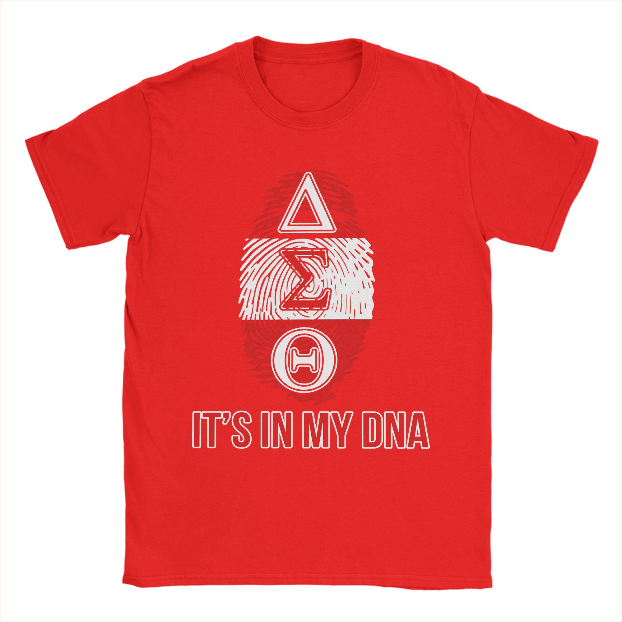 

Men TShirt Delta Sigma Theta TShirts Novelty Beach Tee Shirt Awesome Cotton Clothing Gift S